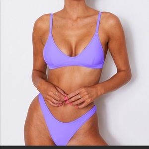 White fox Violet L’Escala bikini top